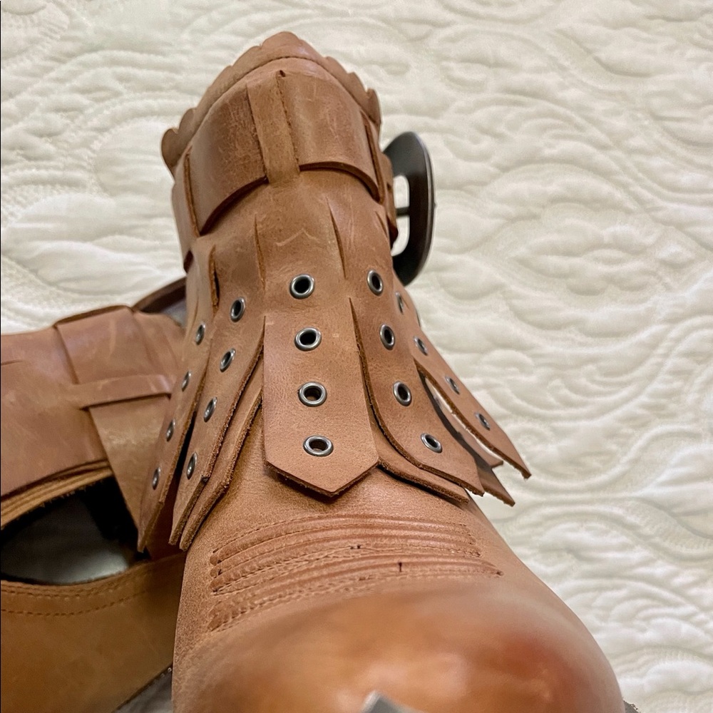 Ariat Brown Ankle Boots - Picture 2 of 7
